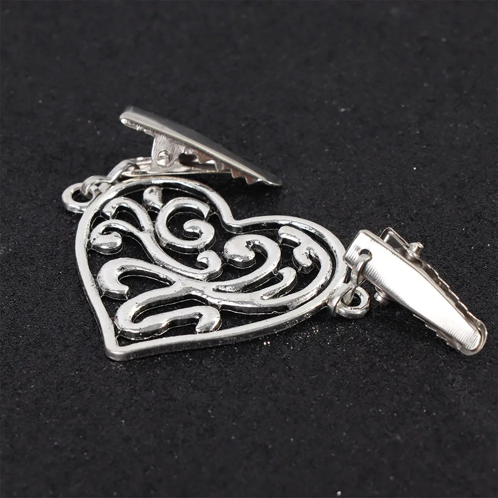 Винтажный кардиган воротник зажимы держателя одной пары модных носков для