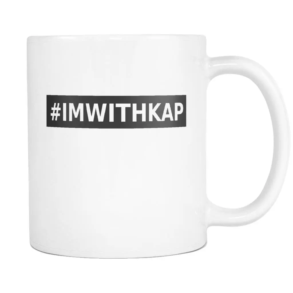 Я с Кап Кружкой I'm Kaepernick кофейные кружки Возьмите коленные чашки подарок|Кружки|