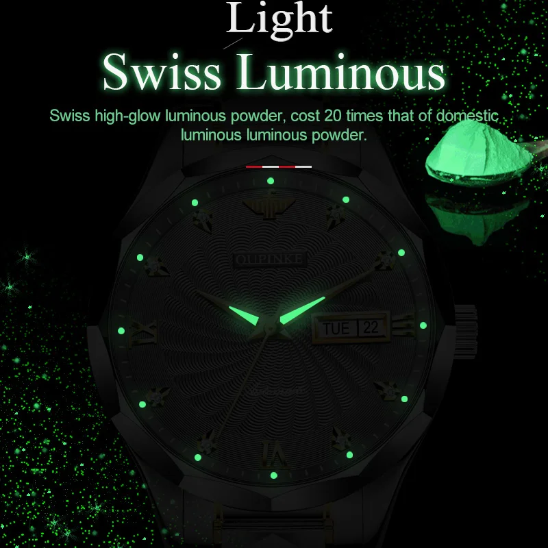 

Luxury Watches Automatic Watch Men Top Brand Luxury Man Mechanical Wristwatches Waterproof Stainless Steel Skeleton Men's Gifts