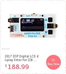 100 кГц-1,7 ГГц Полнодиапазонный UV HF RTL-SDR USB тюнер приемник/R820T+ 8232 CW FM УКВ AM,(NFM, WFM), DSB, LSB+ чехол