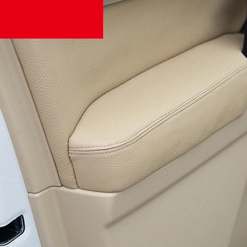 Lsrtw2017 волокна кожи двери автомобиля подлокотника для toyota land cruiser 2007- 2013 lc200