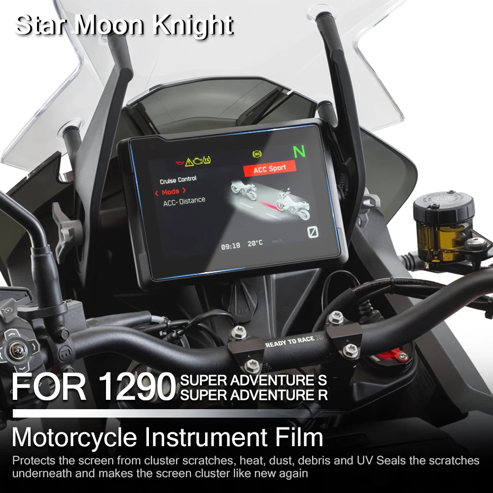 Película protectora para pantalla de grupo de arañazos, accesorio de motocicleta, tablero de instrumentos para 1290 Super Adventure ADV S R 2021 2022-