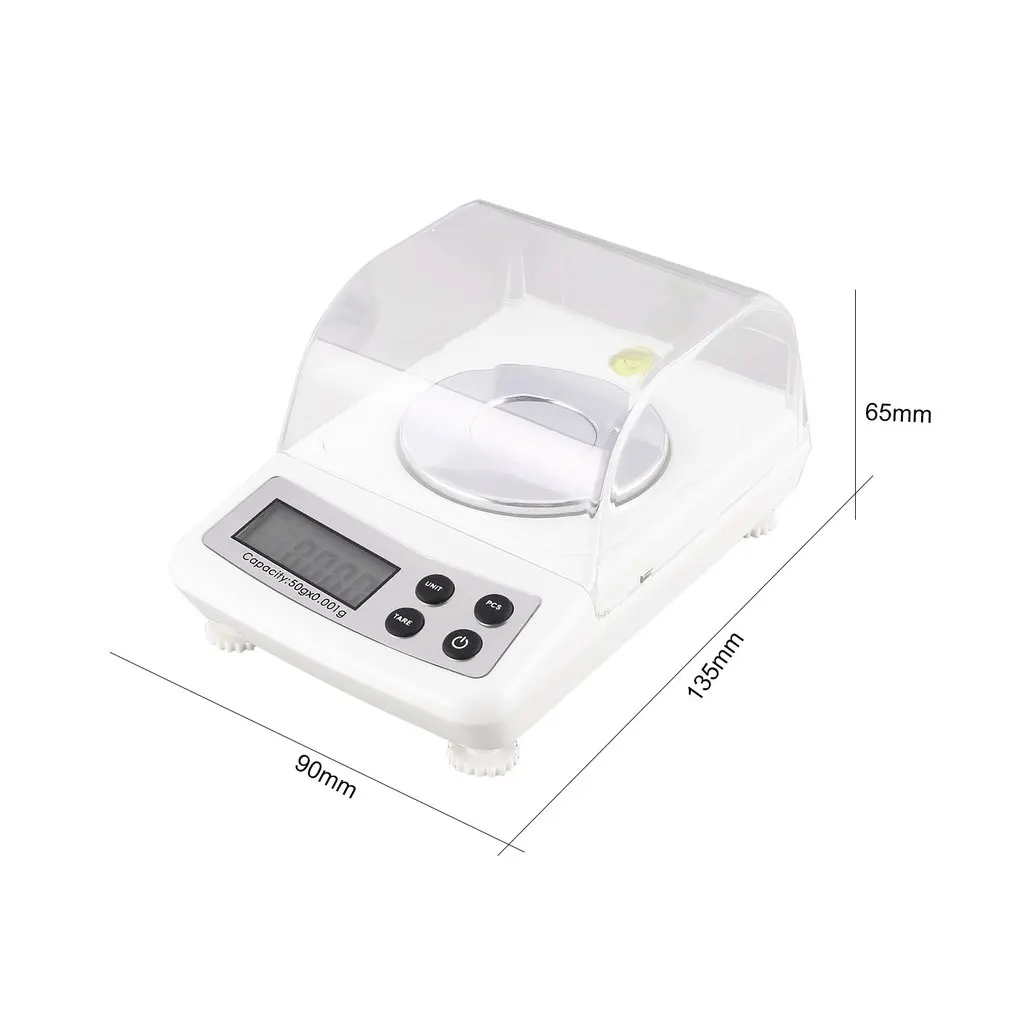 

Mini Digital Pocket Scale 50Kg 0.001g Precision g/ozt/dwt/ct/oz/gn for Kitchen Jewellery Pharmacy Tare Weighing Weight Measure