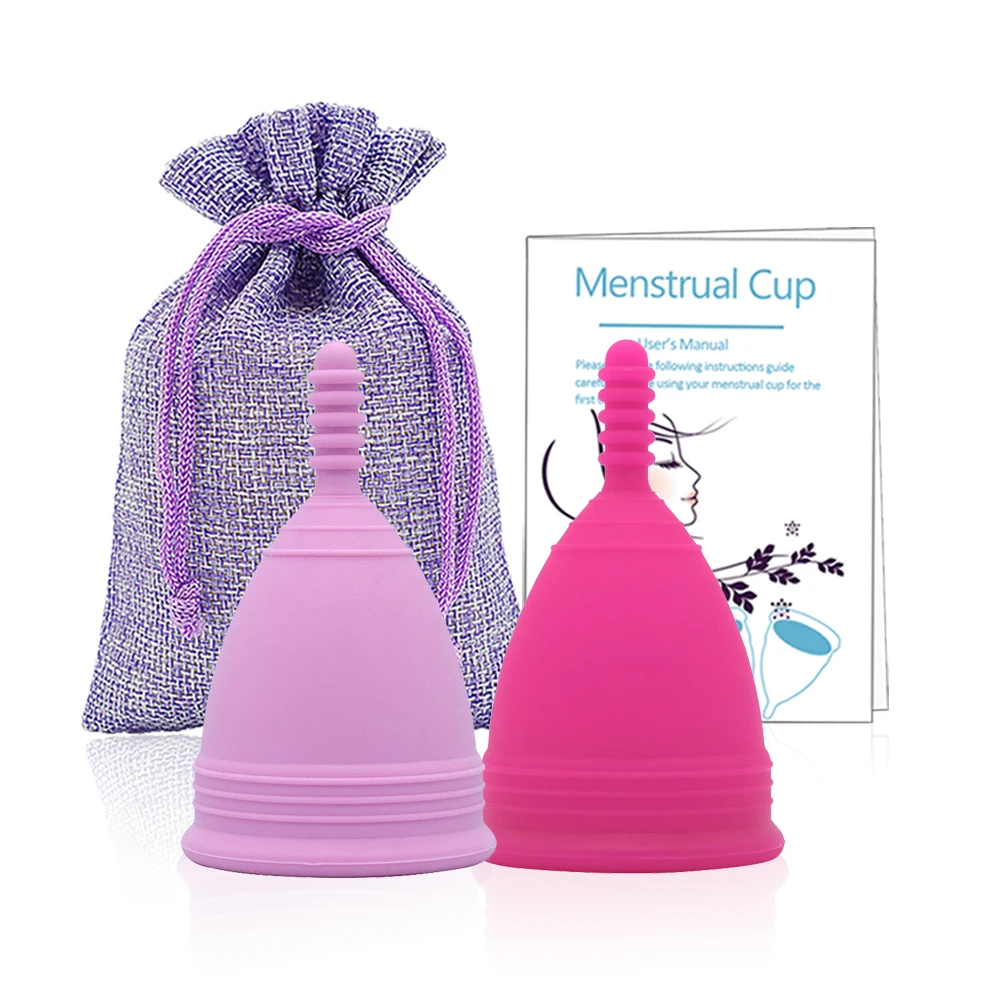 Медицинская силиконовая менструальная чаша женская гигиеническая многоразовая