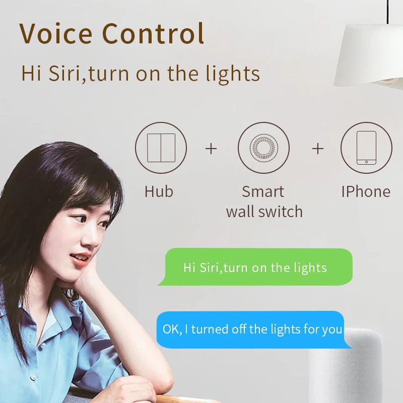 

Xiaomi Aqara D1 Smart Wall Switch Light Remote Control ZigBee Wireless Key Fire Ware Neutral Work With Mijia Mi Home Homekit