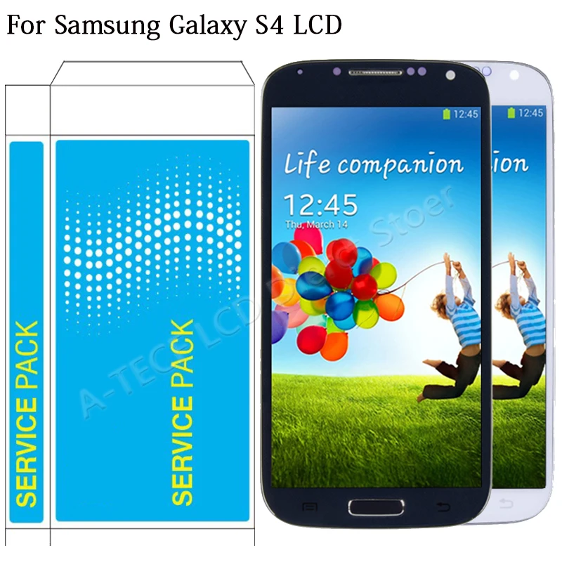 AAA Качество S4 ЖК дисплей для Samsung сенсорный экран с рамкой в сборе Galaxy GT i905 i9500 i9506