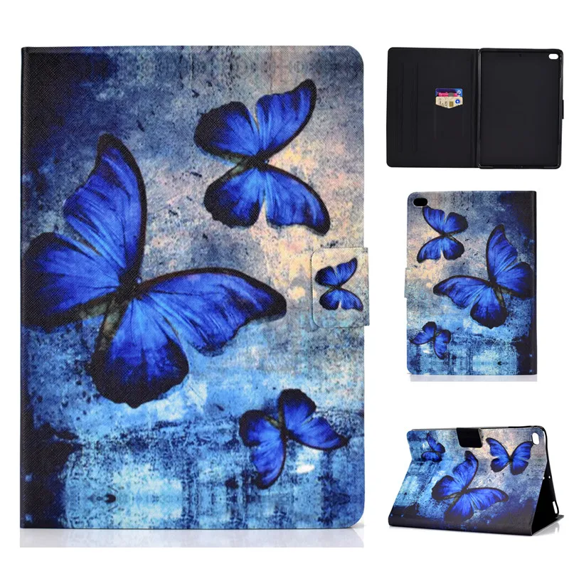 Lovely printed Cover for iPad Air / 2 Case PU Learher Smart Stand Tablet 2018 case 9.7 2017 Funda | Компьютеры и офис