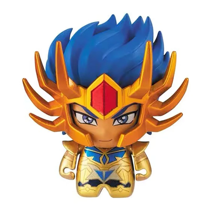 

Original Bandai Capsule Toys Anime Saint Seiya Small Collectible Doll Model Toys Birthday Gifts for Friends or Children