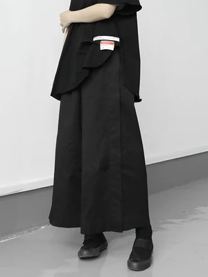 

Misfits, split-nine, two-piece wide-legged culottes, men and women