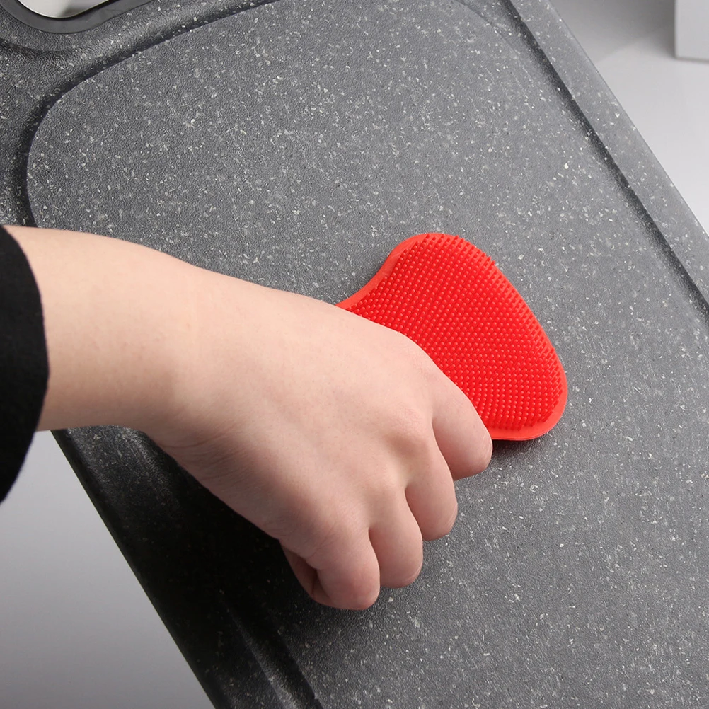 Силиконовая щетка для чистки кухни 3 шт. губки мытья посуды сковорода легко мыть