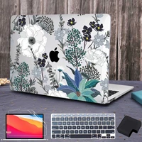 for macbook air 13 3 inch case a1466 a1369 2010 2017 printed plastic hard cover screen protector charger sleeve keyboard skin