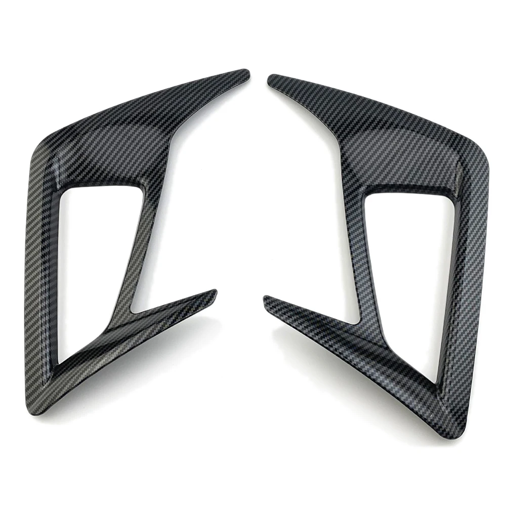 

Для Ford Focus Hatchback Mk4 ST Line задняя противотуманная фара, рамка, аксессуары, накладка на заднюю противотуманную фару из углеродного волокна 2019 2020 2021