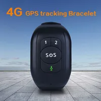 Newest RF-V48 4G GPS Smart Tracker Anti-lost Alarm Tracker Key Finder Child Bag Wallet Finder APP GPS Record Anti Lost Alarm