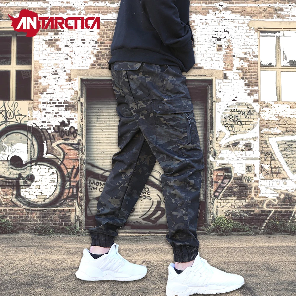 Брюки карго мужские и женские тактические камуфляжные облегающие штаны для