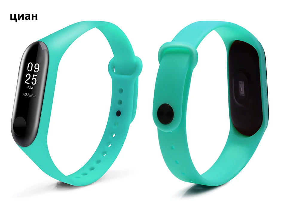 BOORUI mi band 3 ремешок на запястье для Xiaomi mi band 3 силиконовый mi band 3 Аксессуары Красочные pulsera correa mi 3 замена