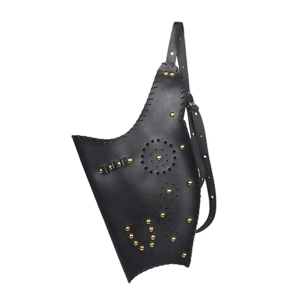 

Traditional Leather Archery Back Arrow Quiver Holder Bag Sturdy Metal Hardware