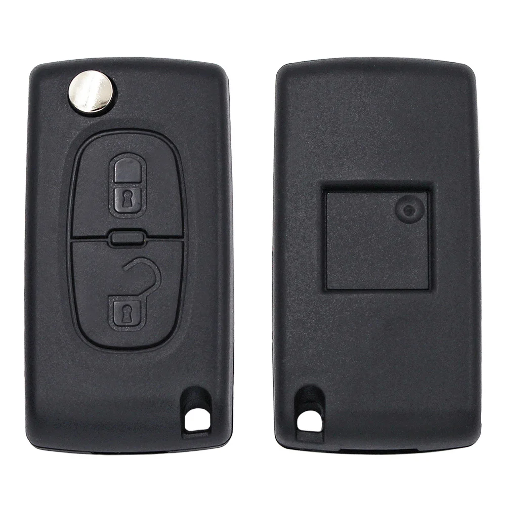 Складной флип 2 кнопки дистанционного ключа автомобиля CE0536 модель 433 МГц ID46 чип