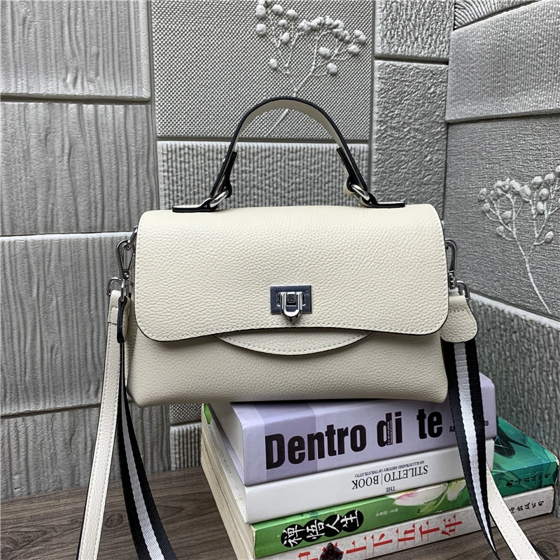 Новинка 2022 модная сумка-мессенджер через плечо женская кожаная сумка маленькая с