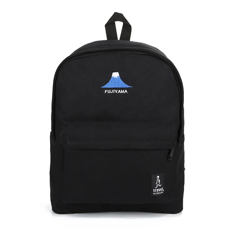 

Luxury Brand Backpack Women Designer Large Capacity Anti-theft Travel Rucksack Wild Black Canvas Student For Teenage Girl X746H
