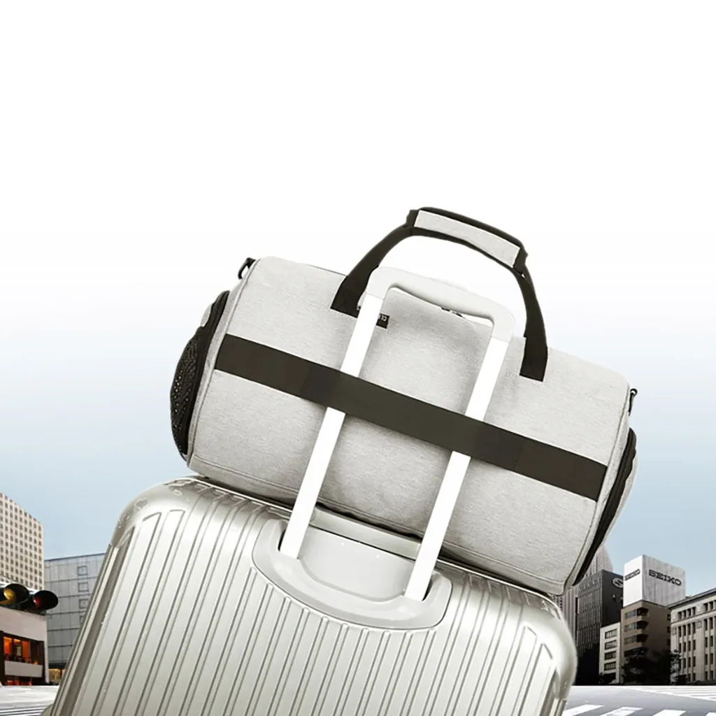 2019 дешевая черная спортивная сумка для женщин отделение обуви водонепроницаемые