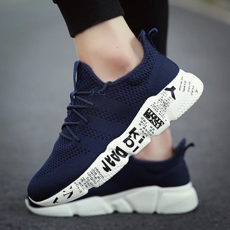 2019 мужские кроссовки для пробежки трендовые тканевые светильник досуга