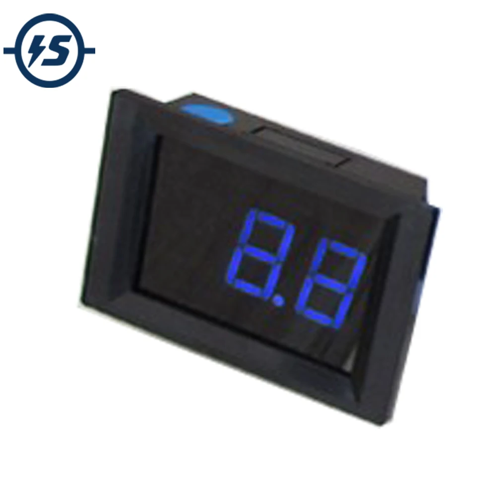 Цифровой вольтметр измеритель напряжения 5 В 12 24 постоянного тока 4 50 в прибор для