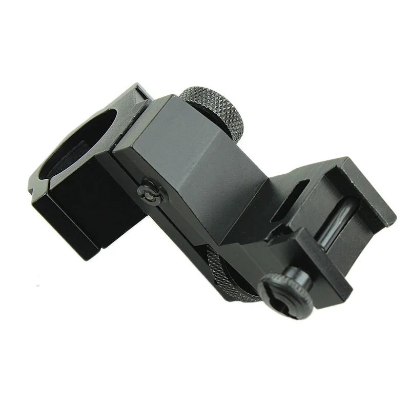 K1 регулируемый крепеж для фонаря с прицельным механизмом, трубка калибром 25 мм, рельс 20 мм, подходит для охотничьей винтовки и др.