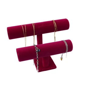 Подставка SZanbana для демонстрации ювелирных изделий, T-образный держатель для браслетов, часов, ожерелий, безопасная полка, витрина, органайзер, цепочка, стеллаж для хранения