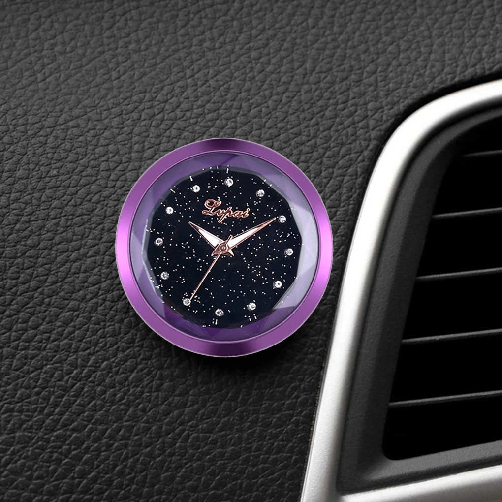 Украшение автомобиля электронный счетчик часы автомобиля украшение интерьера часы-наклейка