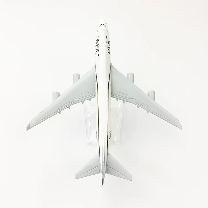 1/400 масштабный литой самолет Pakistan Airlines PIA Boeing 747 металлический Airbus Модель игрушки