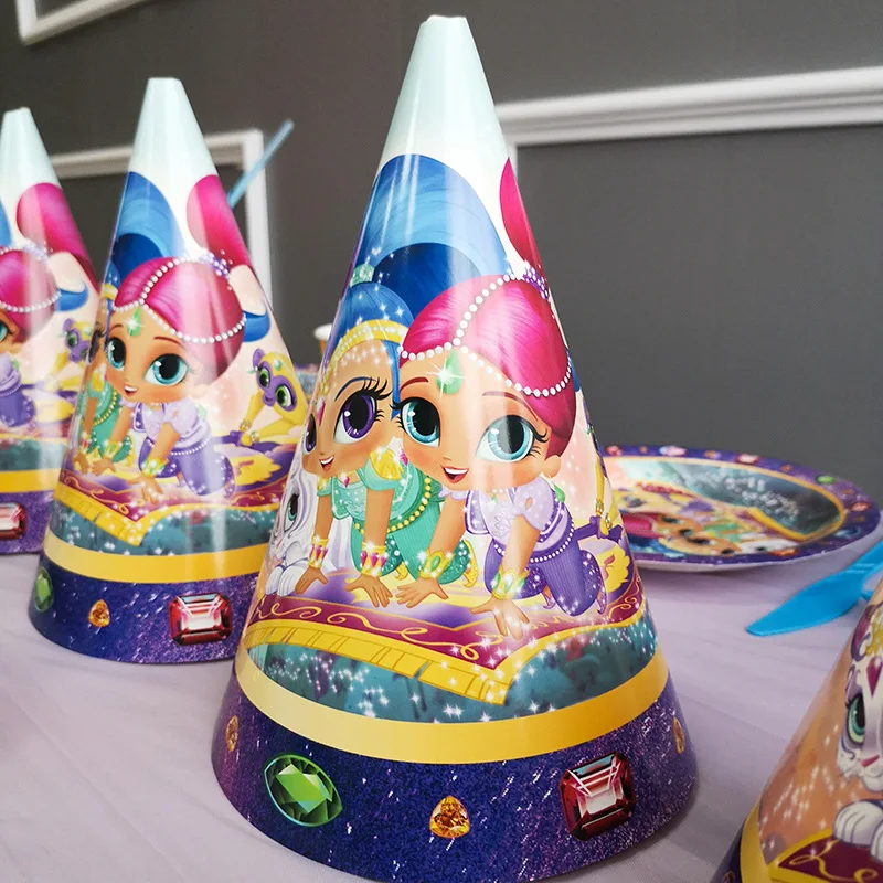 Блестящие декоративные салфетки для детской вечеринки в честь Дня Рождения | Дом