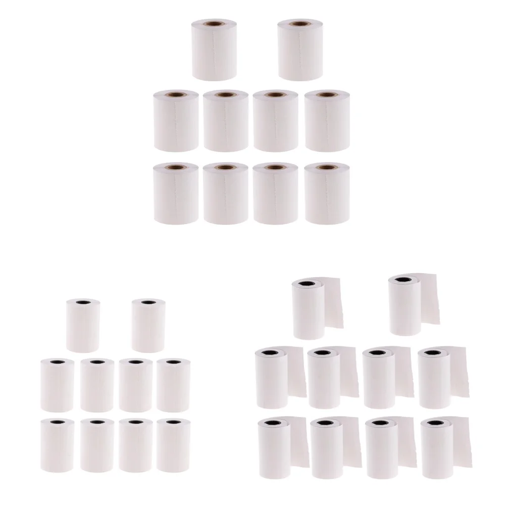 

10X White Thermal Receipt Paper Cash Register POS Paper Rolls Wholesale