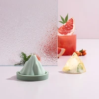 creative personality silicone ice cube mold household ice tray refrigerator snow mountain plastic ice making with lid diy