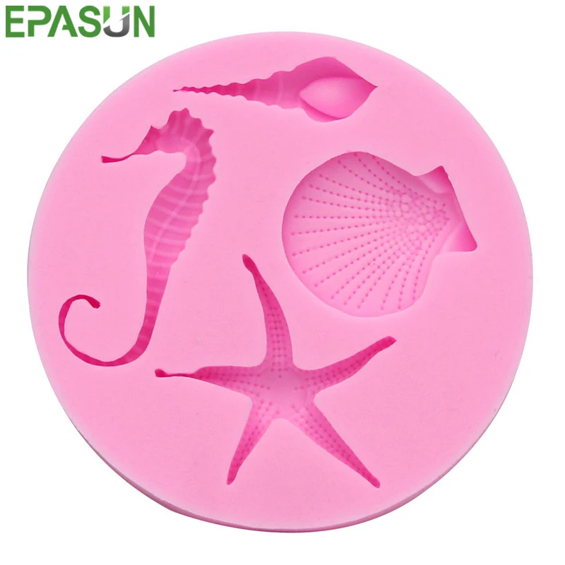EPASUN силиконовая форма для мыла 3D морского животного принадлежности изготовления