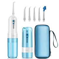 protable oral irrigator dental water jet water flosser cordless irrigator for teeth cleaning usb rechargeable irrigator buccal