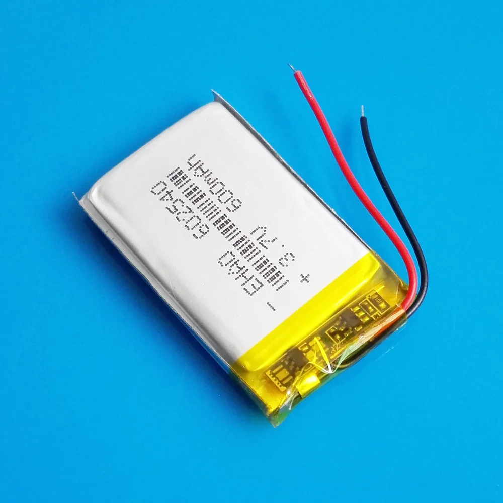 10 шт. 3 7 В 600 мАч липо-полимерная литиевая аккумуляторная батарея 602540 Для MP3 GPS DVD