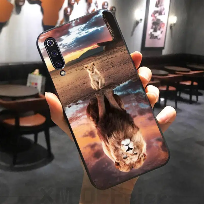 

Cat tiger dog lion Fashion Boutique DIY Phone Case For Xiaomi Mi 9 9T CC9 CC9E 8 SE Pro A2 Lite 6X 5 A3 A1 Max Mix 2 3