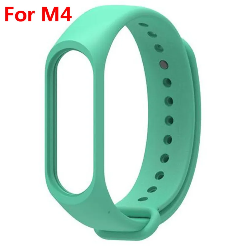 1x умный Браслет для xiaomi mi Band 3 4 спортивный ремешок часы силиконовый ремешок для xiaomi mi band 3 4 браслет mi band 4 3 ремешок - Цвет: For Xiaomi Mi Band 4