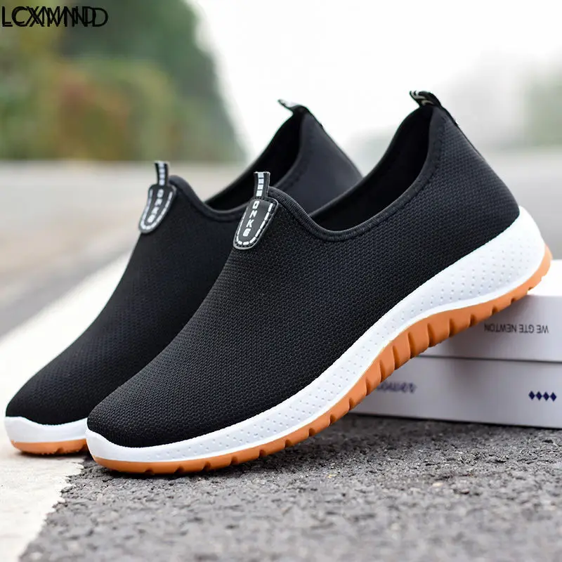 

Men's Shoes 2021 Fashion Casual Shoes Men's Sneakers Breathable Running Men's Shoes Non-slip Mighty Cloth Rubber Sneakers 15