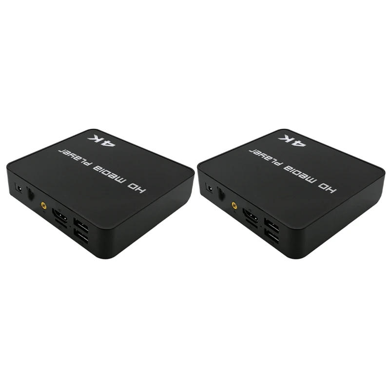 

Мультимедийный проигрыватель 4K Full HD, мультимедийный проигрыватель AV USB HDMI интерфейс, многоязычный многофункциональный видеоплеер