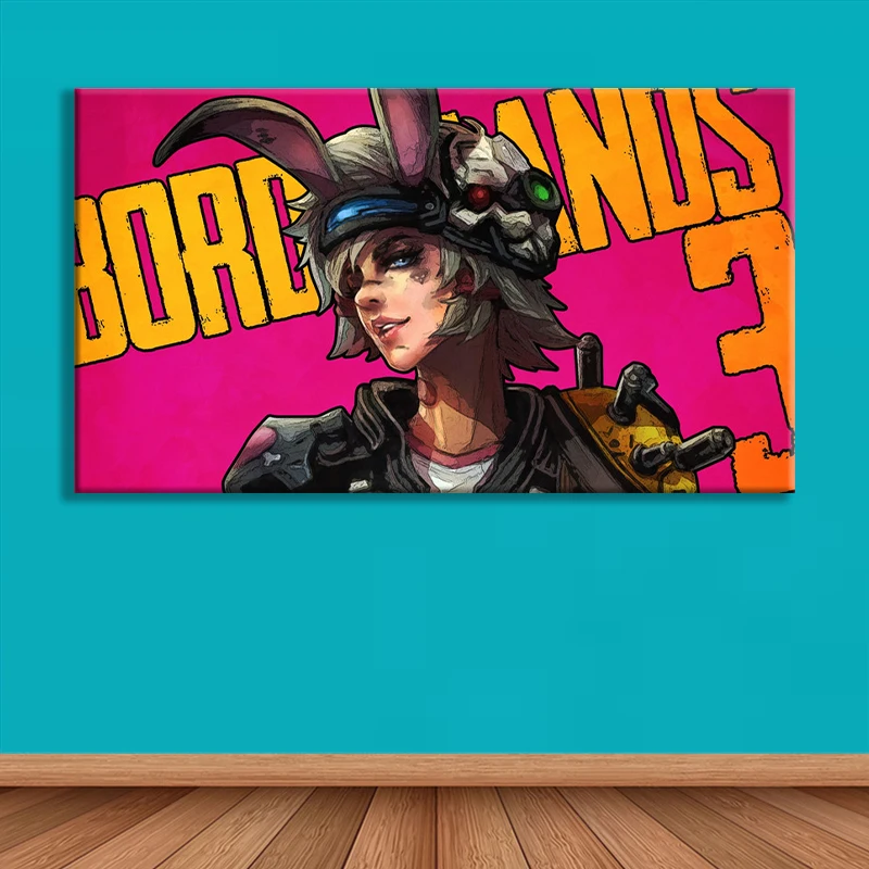 Печать искусства FPS игра полей 3 постер Рисование Moze печать на холсте Картина