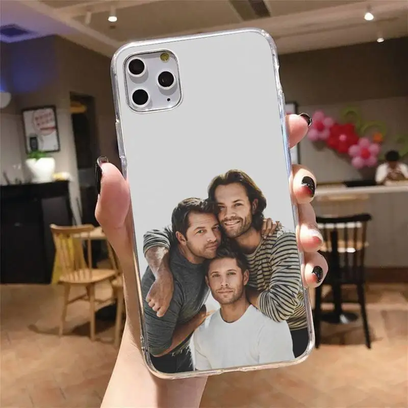 

Supernatural Join The Hunt Phone Case Transparent for iPhone 6 7 8 11 12 s mini pro X XS XR MAX Plus cover funda shell