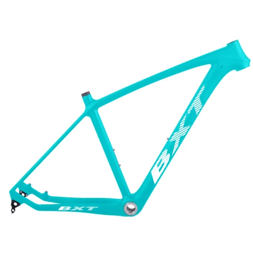 full green BXT T800 Карбон 29er MTB рама 160 мм дисковые тормоза горный полный карбоновая рама 29 рама карбоновая для горного велосипеда 142*12 или 135*9 мм - Цвет: full green