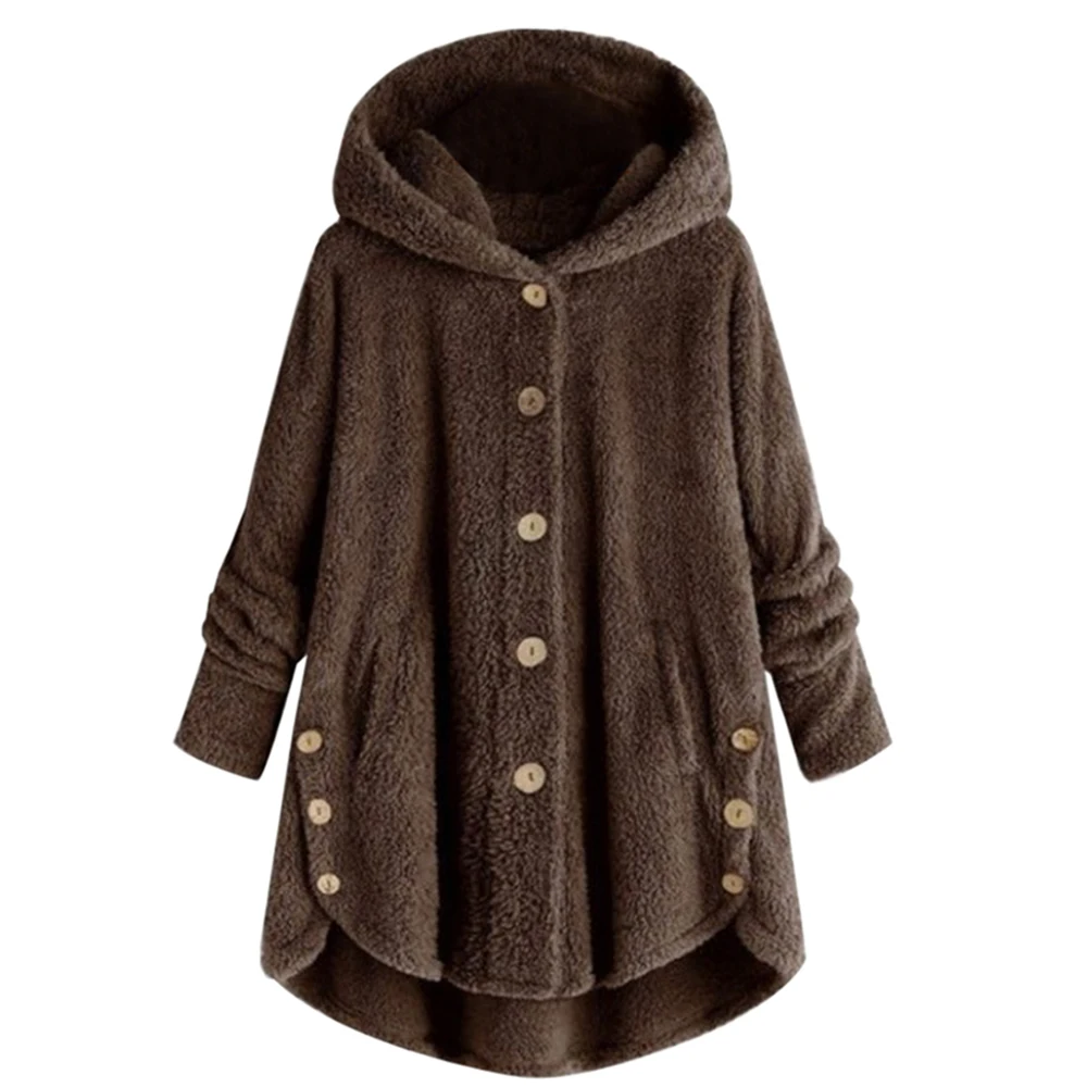 Litthing леопардовые плюшевые Флисовые женские куртки с капюшоном Модные осенние