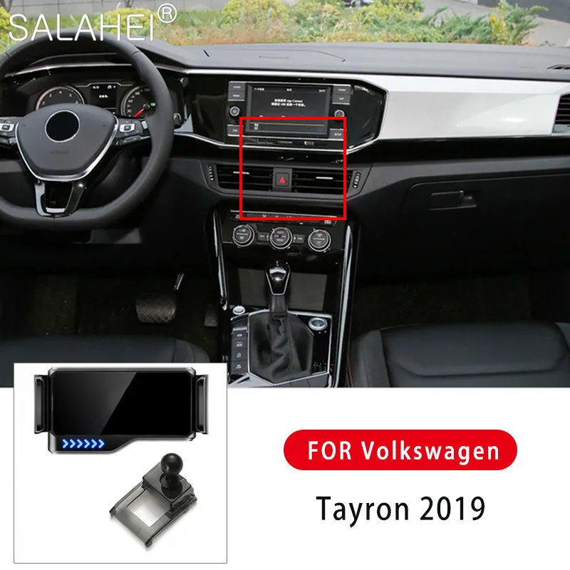 

Автомобильный Электрический держатель телефона для Volkswagen VW Tayron 2019 горячая Распродажа интерьерный кронштейн для GPS навигации в автомобиле