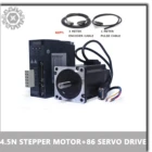 Драйвер сервопривода цифрового дисплея HB860MB, нм, 86, гибридный замкнутый 2-фазный + Nema 34 86, Высокоскоростной шаговый двигатель с замкнутым циклом нм.