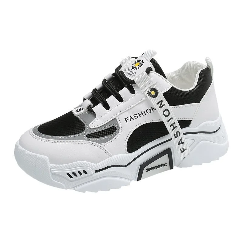 

Shoes For Women 2021 Platform Shoes Breathable Mesh Classic Increase Sports Footwear Chunky Sneakers Woman Vulcanize Shoes