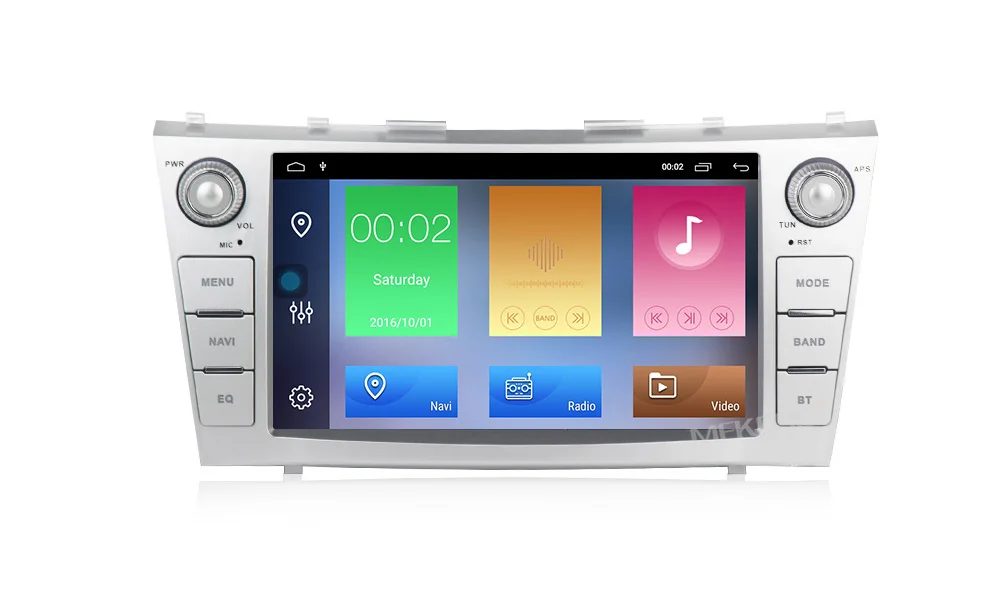 MEKEDE DSP 2Din автомобильный мультимедийный плеер для Toyota Camry 7 40 50 2006-2011 Автомобильный dvd gps плеер радио кассеты wifi RDS
