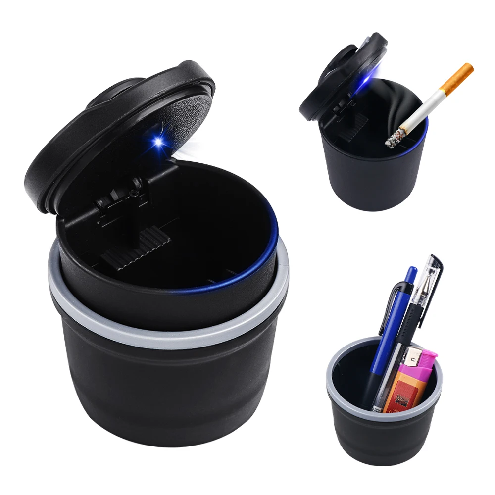 Автомобильная пепельница для хранения мусора контейнер сигар домашнего офиса