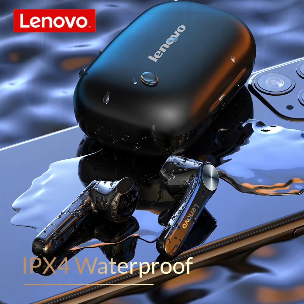 Lenovo LP2 LP1s XT91 TWS true Wireless BT 5 0 наушники с сенсорным управлением стерео HD говорящая